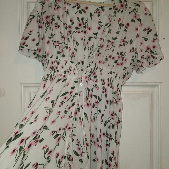 Ferrendo CHERRY BLOSSOM 🌸 LONG DRESS - Picture 14 of 15